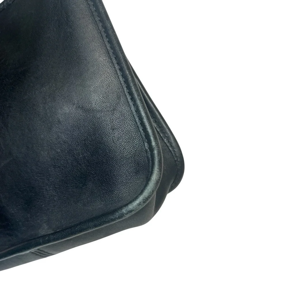 Vintage Coach Janice Legacy Black Leather Mini Crossbody 2003‎ 6610 Adjustable